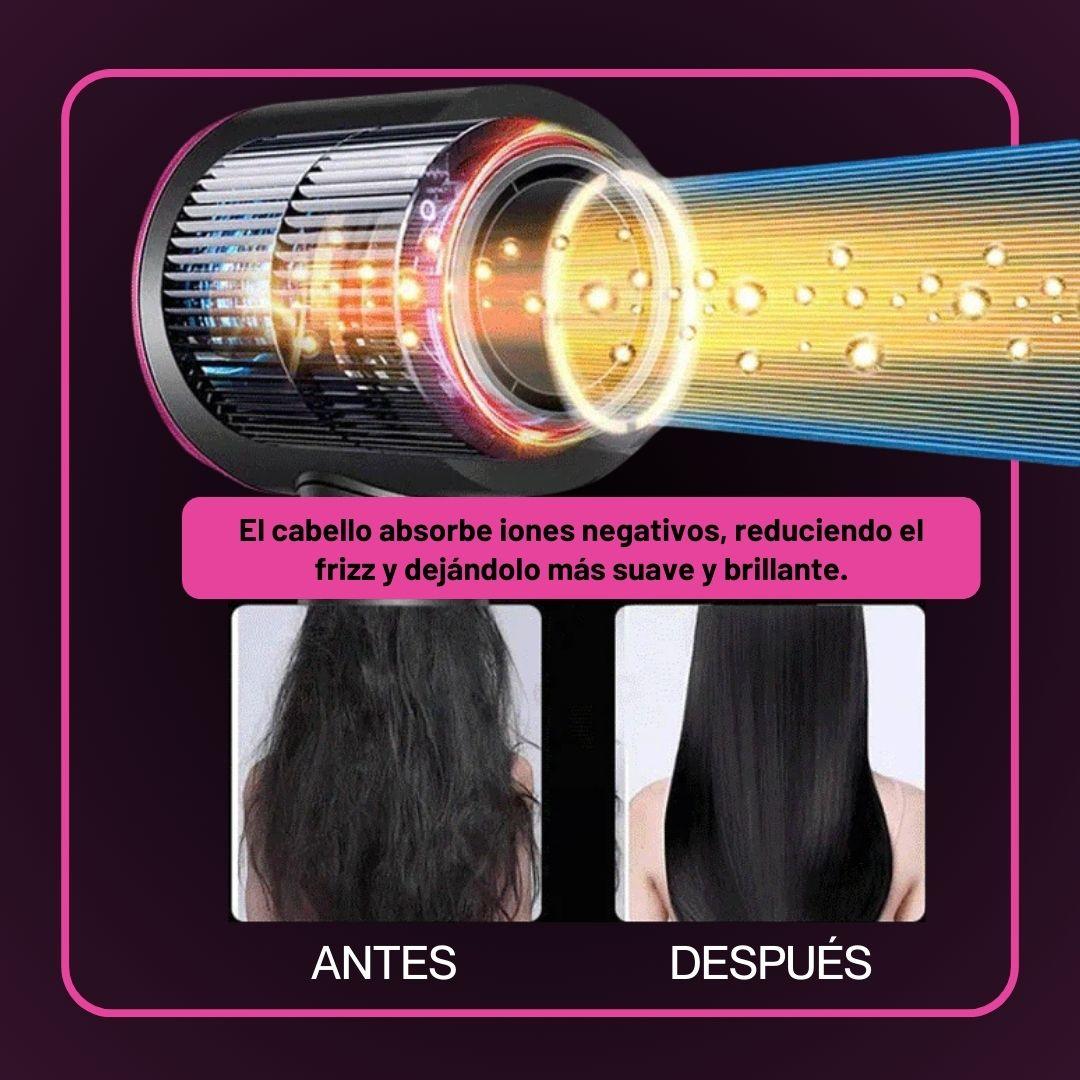 Súper Secador Iónico | Profesional Tipo Dyson + 5 cabezales gratis