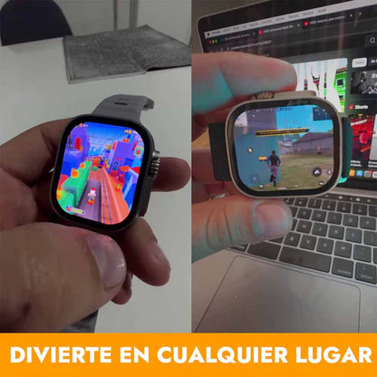 Kit SmartWatch 9 ULTRA 2 + Airpods Pro 2+ 2 Correas de Obsequio Liquidación de Navidad