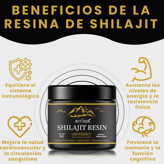 Shilajit™ Resina natural potenciadora de energía