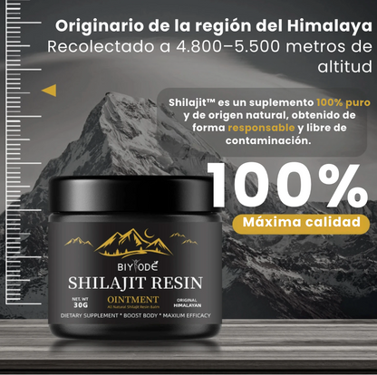 Shilajit™ Resina natural potenciadora de energía
