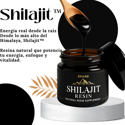 Shilajit™ Resina natural potenciadora de energía