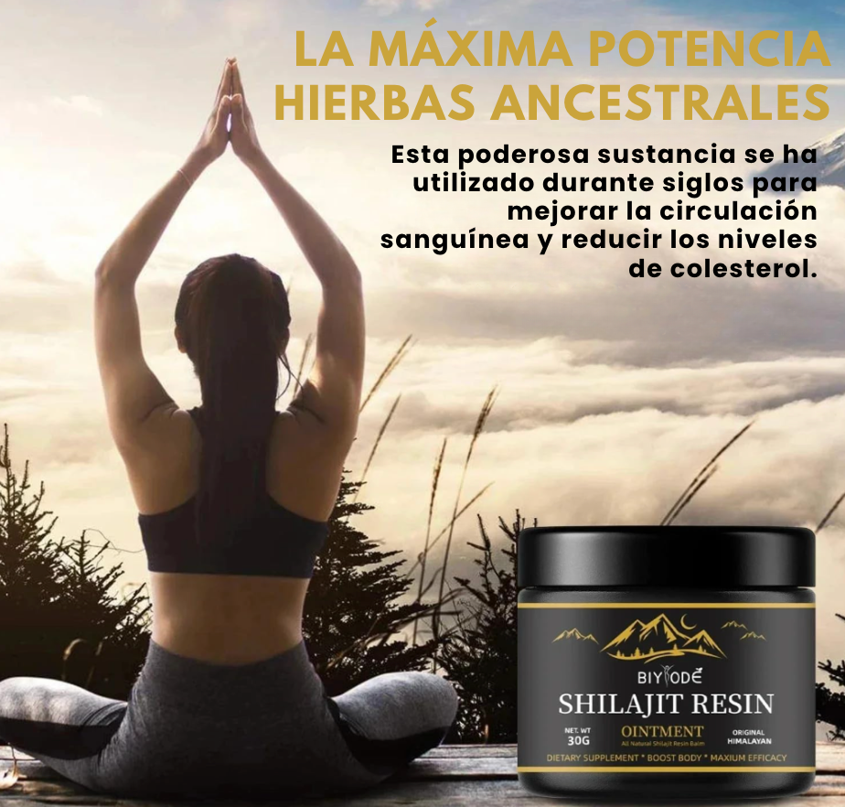 Shilajit™ Resina natural potenciadora de energía