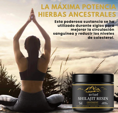 Shilajit™ Resina natural potenciadora de energía