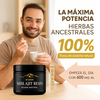 Shilajit™ Resina natural potenciadora de energía
