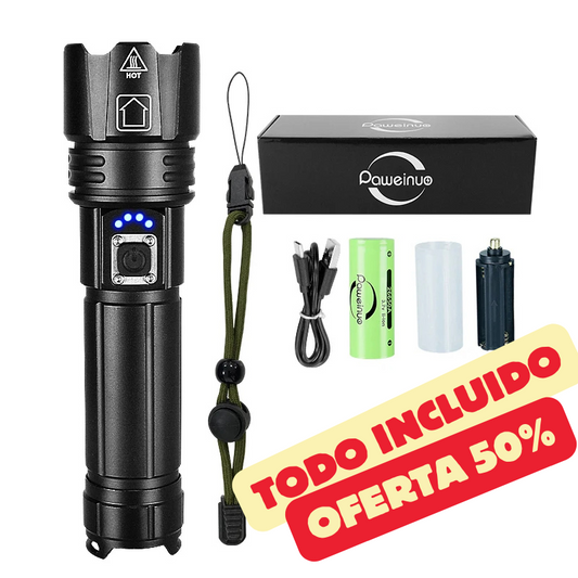 Kit Linterna Táctica Laser - Military™