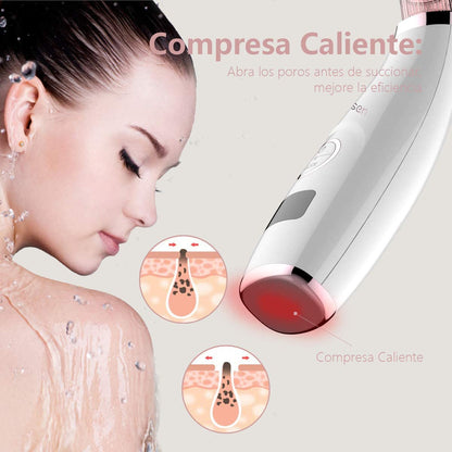 #proSuccionador de Puntos Negros | Limpiador Facial | Remover Puntos Negros | USB Recargable con Pantalla LEDduct_name# - TeknoTienda